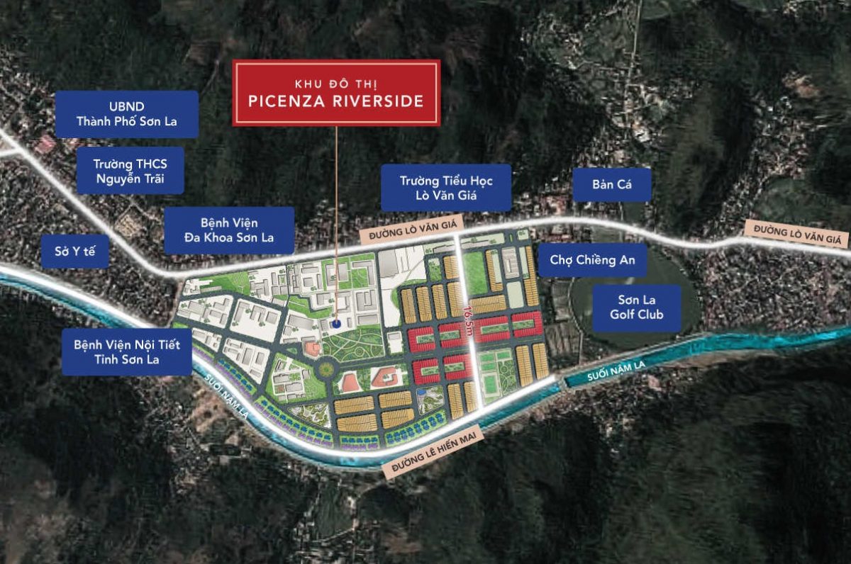 Picenza Riverside – sức hấp dẫn hạ tầng đồng bộ